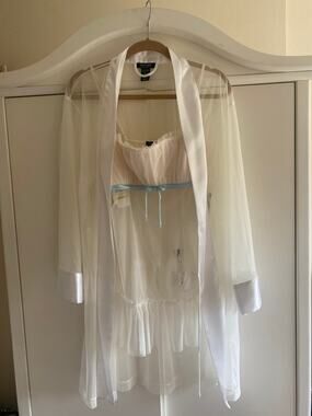 Morgan Taylor Fantasies Juliette Robe and Gown Bride set